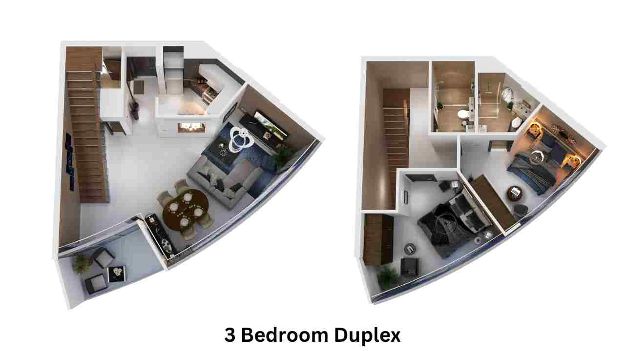 Diva at the bay 2 Bedroom Duplex