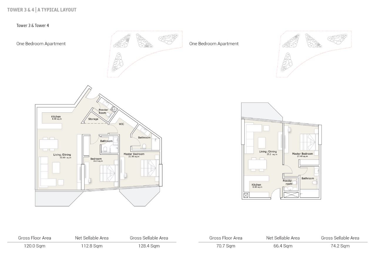 Floorplans Sea La Vie (1)