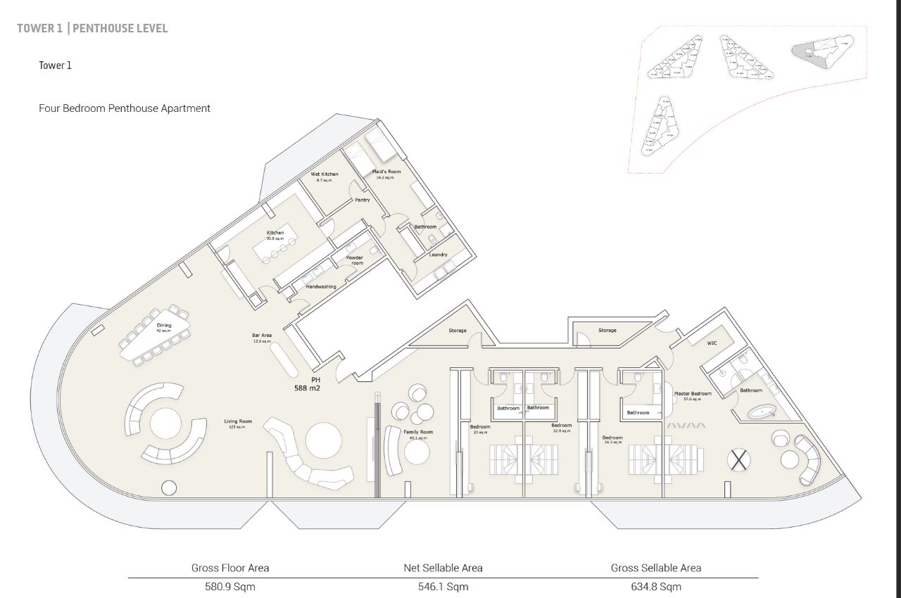 Floorplans Sea La Vie (12)