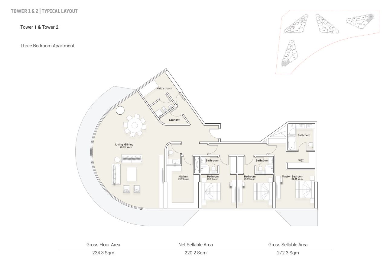 Floorplans Sea La Vie (2)