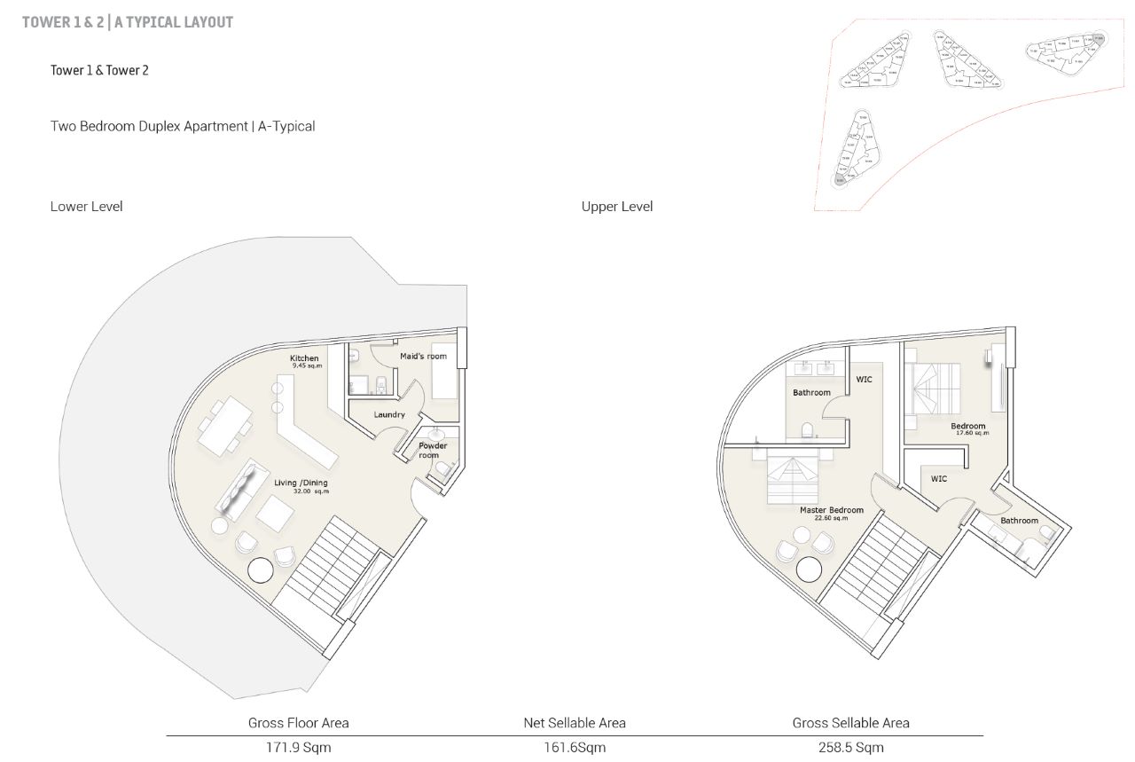 Floorplans Sea La Vie (8)