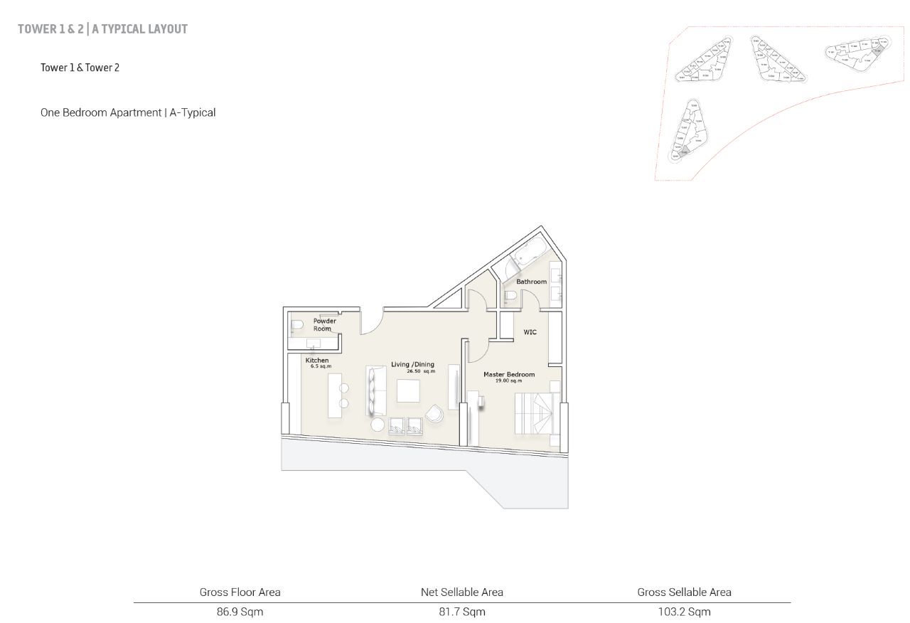 Floorplans Sea La Vie (9)