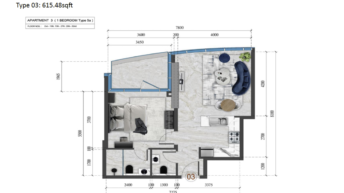 Renad Tower Floorplans (4)