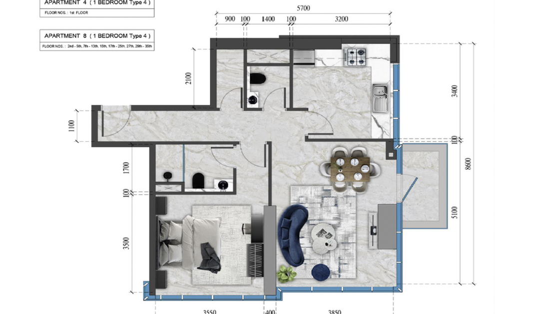 Renad Tower Floorplans (7)