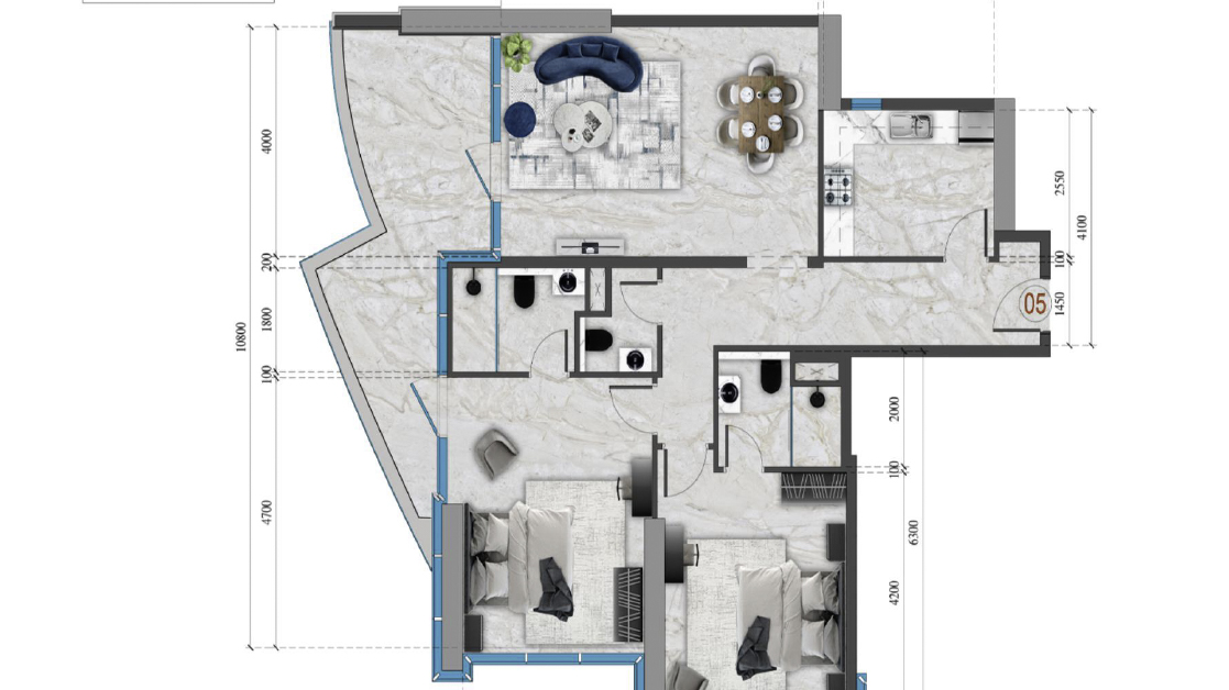 Renad Tower Floorplans (9)